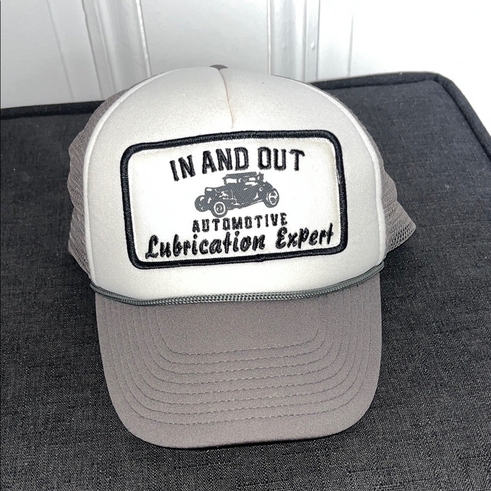 Spirit Halloween Funny Mechanic Shirt and Hat - Picture 6 of 7